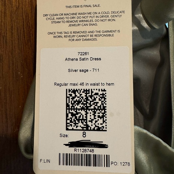 Revelry Bridesmaid satin gown - Picture 6 of 9